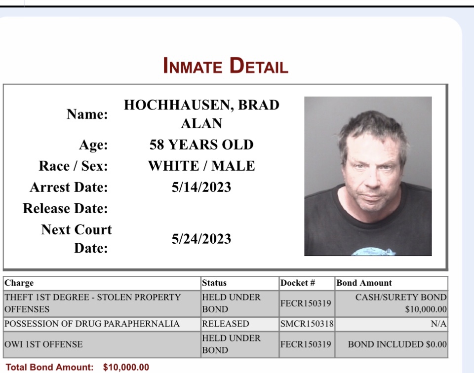 Cassville Wisconsin Man Faces Car Theft Charges In Wisconsin. Dubuque