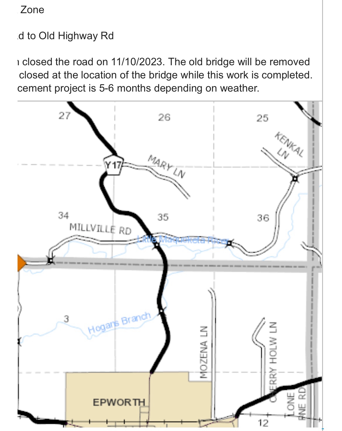 Fish Pond Road Bridge Replacement Dubuque In Pursuit News