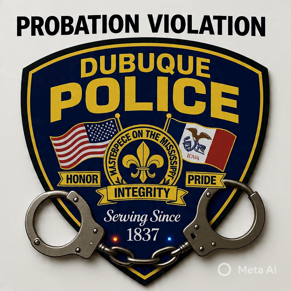 Dubuque Man Arrested on Probation Violation Charge – Dubuque In Pursuit ...