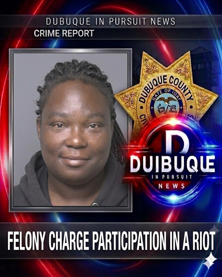 Dubuque Woman Arrested for Felony Participation in a Riot – Dubuque In ...