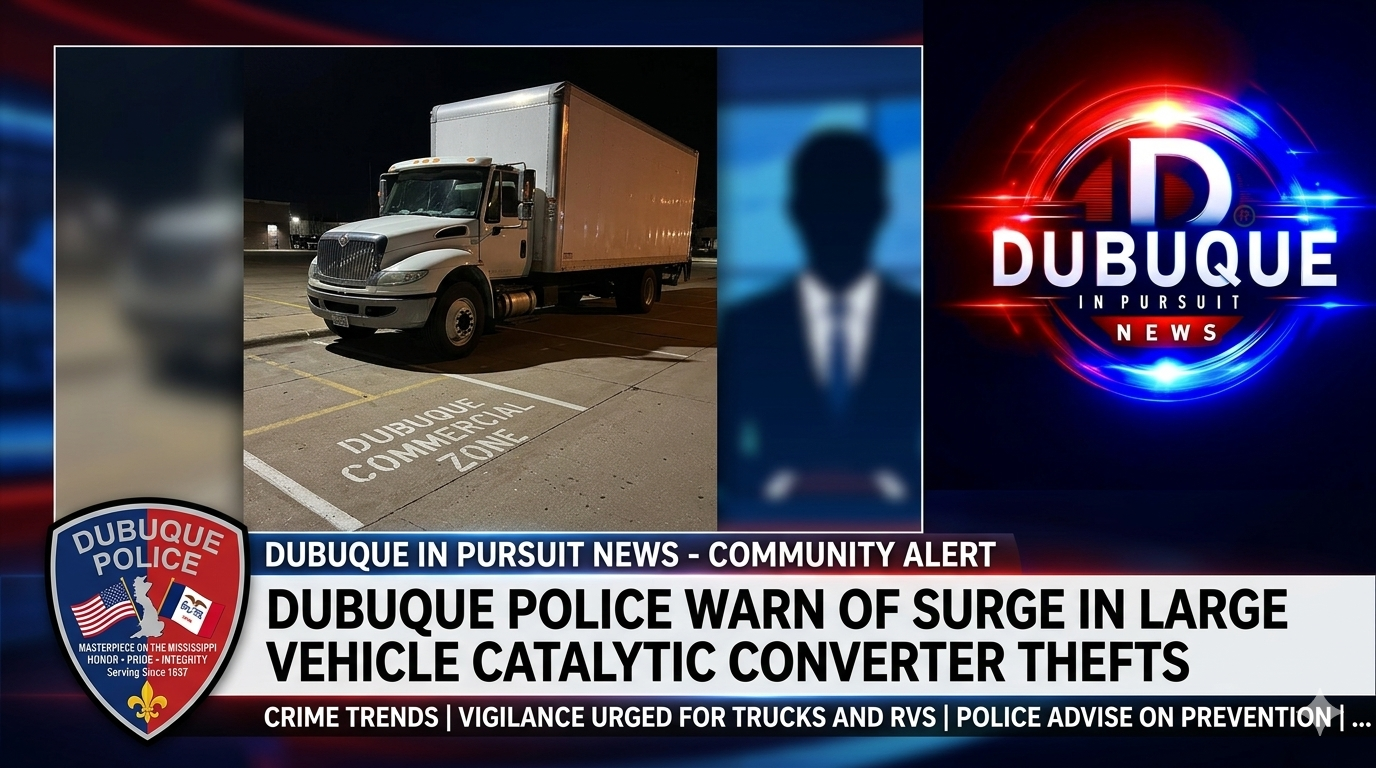 Dubuque Police Urge Vigilance Following Surge in Catalytic Converter ...